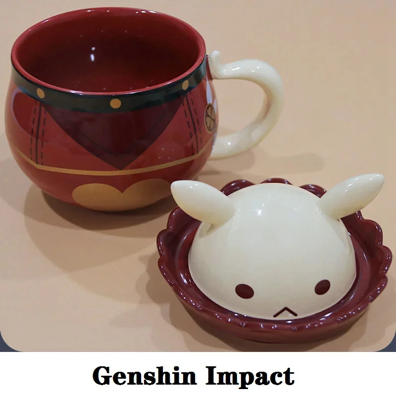 Mihoyo Klee Mug Genshin Impact Klee Bomb Mug Hot Game Genshin Impact Cosplay Props Anime Accessories Office Coffee Cup