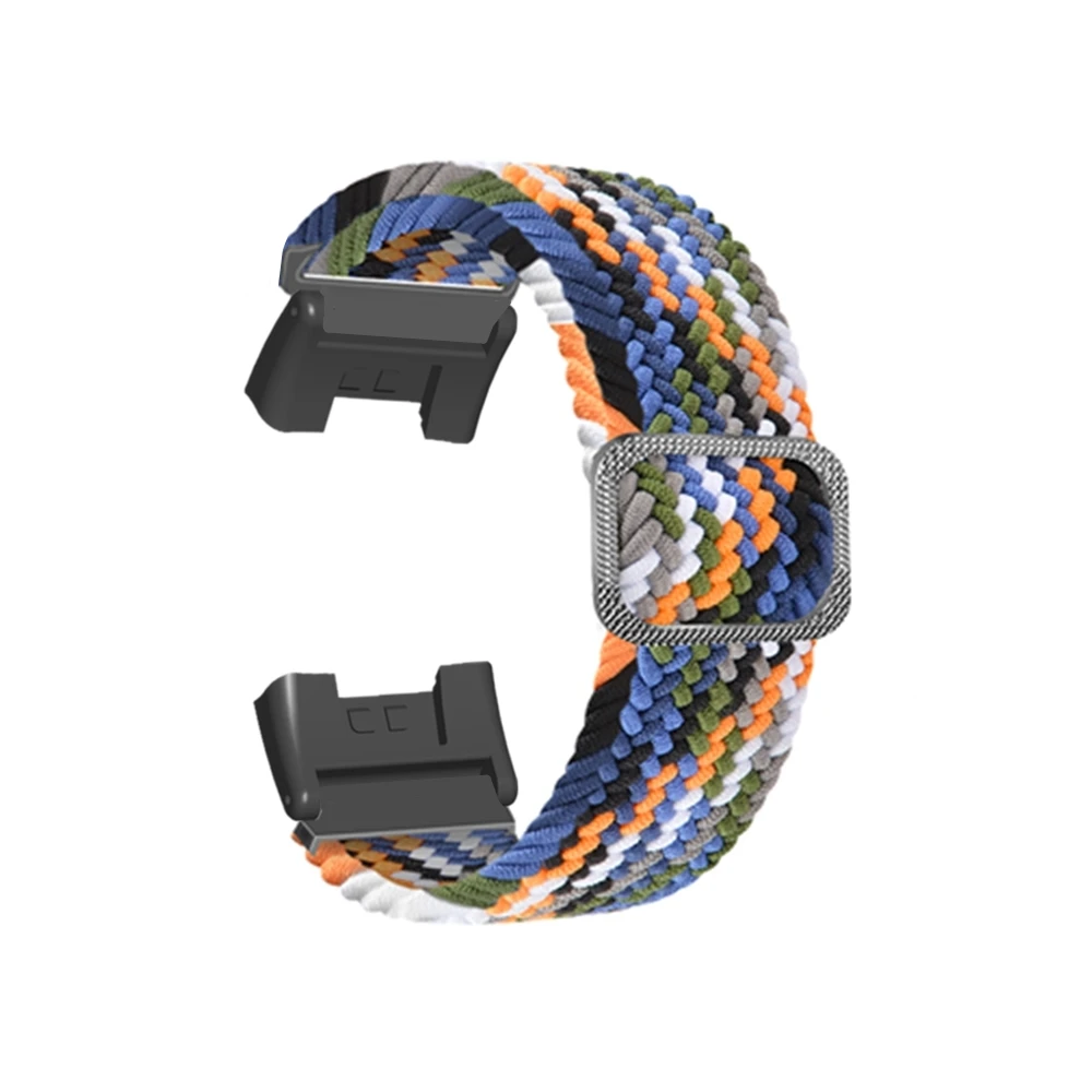 Nylon WatchBand Strap For Xiaomi Mi Watch lite Wristband Braided Elastic Weave Bracelet For Xiaomi Redmi Watch 3 2 1 Watchstrap