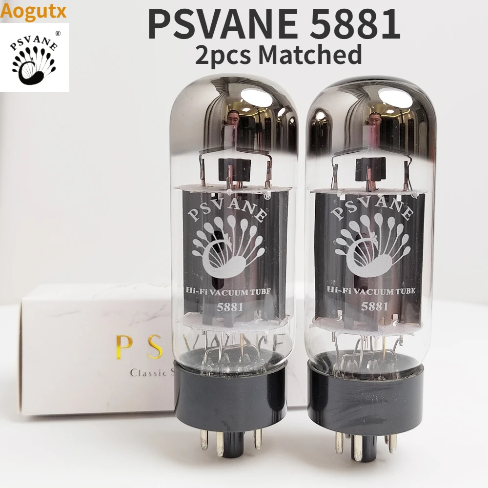 

PSVANE 5881 Vacuum Tube Replaces 5881A 350C 6L6GC 6P3P 6L6GA 6L6GB HIFI Audio Valve Electronic Tube Amplifier Kit DIY Match Quad