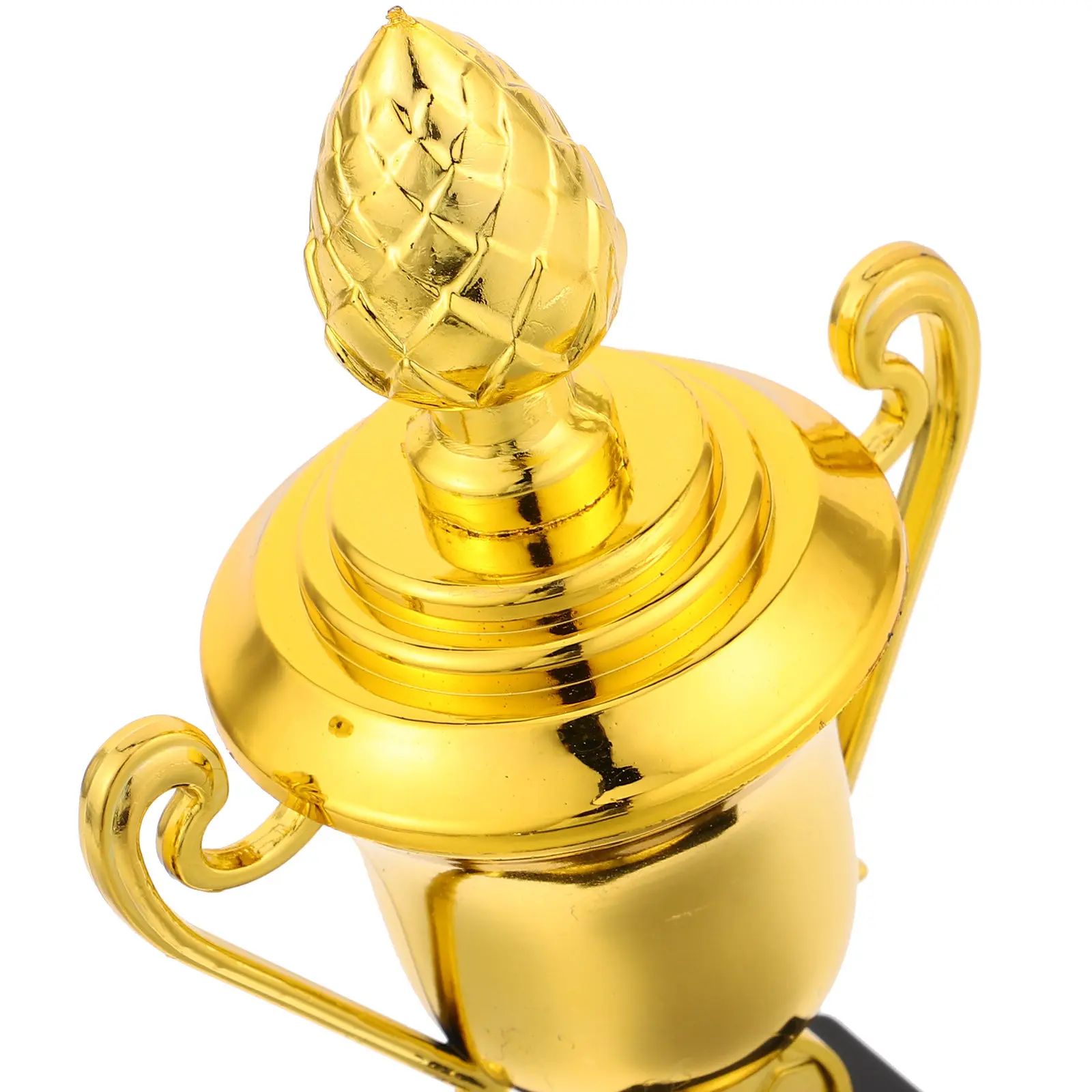 Soccer Trophy Plastic Gold Finish Lightweight Reliable Elegant Design for School Sports Competitions Awards Classroom