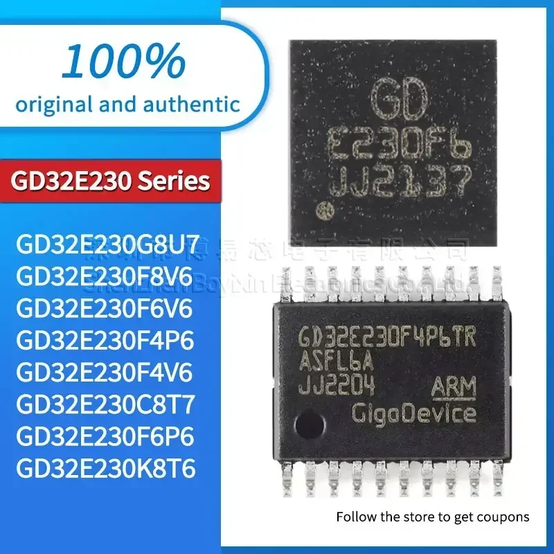 

GD32E230F6P6 GD32E230C8T7 GD32E230F4V6 GD32E230F4P6 GD32E230F6V6 GD32E230F8V6 GD32E230G8U7 GD32E230K8T6 Black PC shell