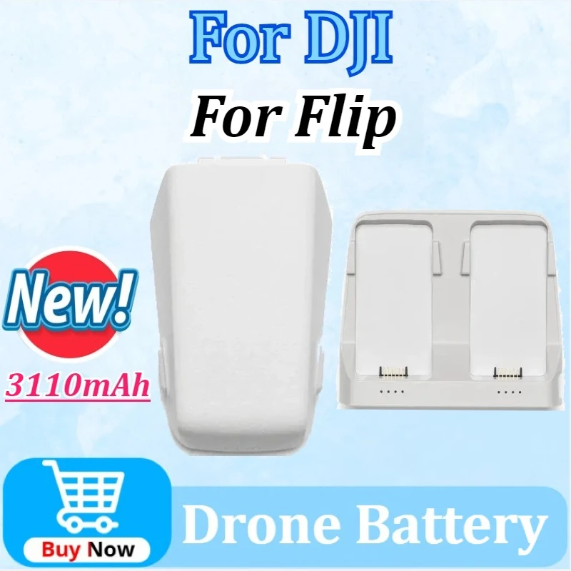 

New 7.16V 3110mAh for DJI Flip Drone Batterys +Charger Accessories in Stock High Quality Rechargeable Battery