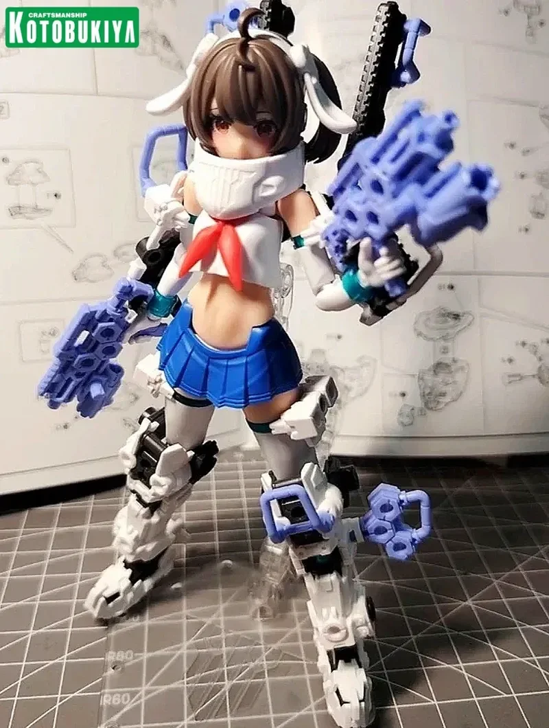 Kotobuki Machine Girl KP682 Goddess Device BUSTERDOLL DOLL GUNNER X01 Assemble Action Figureals Brinquedos Model gifts