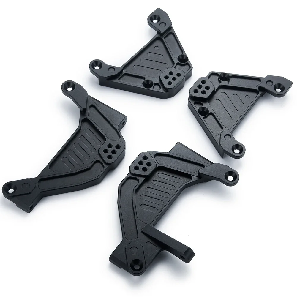 

RCGOFOLLOW Metal Front Rear Shock Towers Mount for 1/6 Axial SCX6 AXI05000 JLU Wrangler AXI05001 Trail Honcho RC Crawler Car