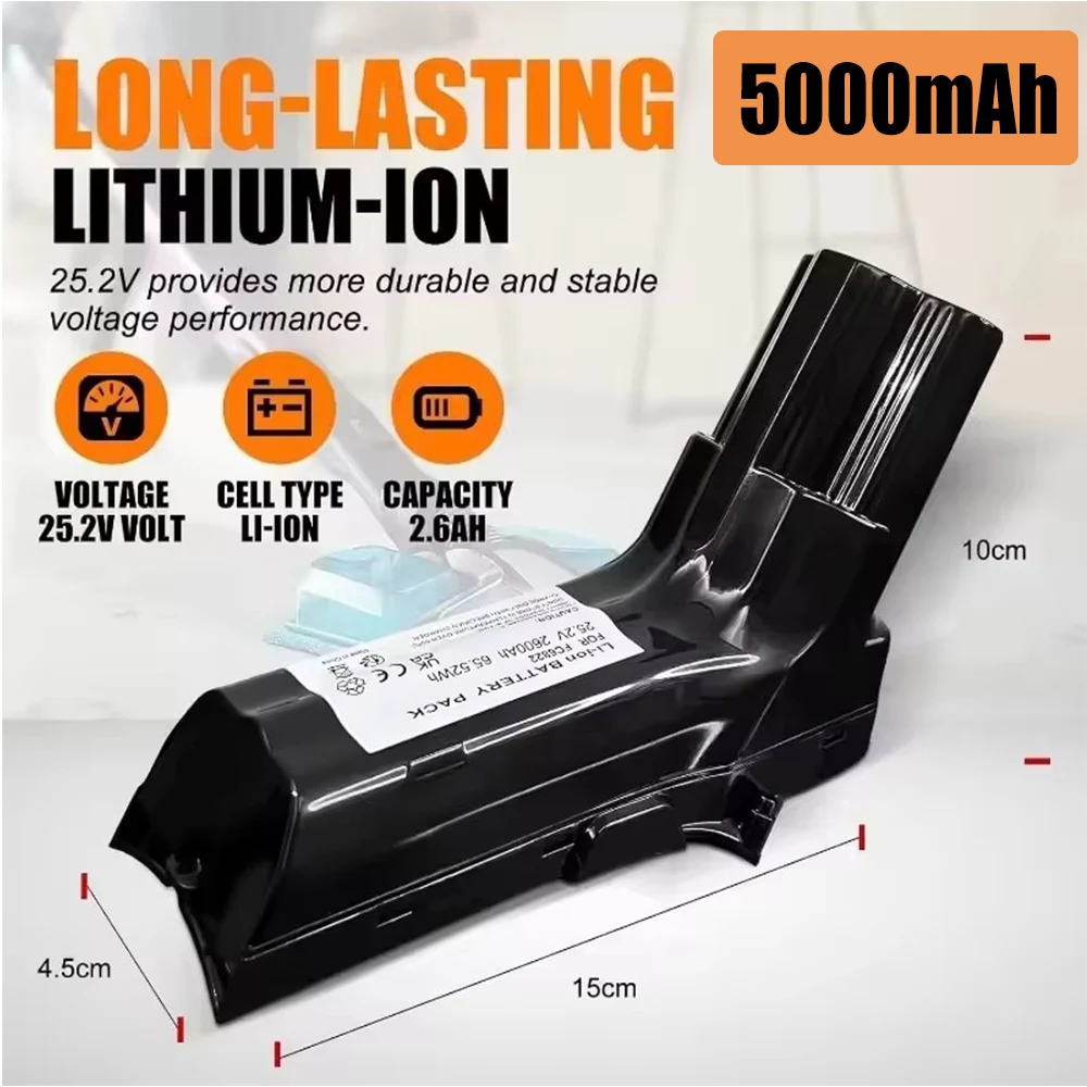 

25.2V Replacement Battery for Philips SpeedPro Max 7000 8000 Series Cordless Vacuum XC7057/01 XC8049/01 XC8057/01 Aqua Plus