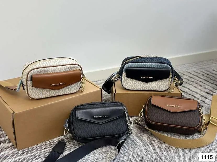Michael Kors Jet Set 2026 New Style Single-Shoulder Crossbody Camera Bag, Designed Specifically for Women