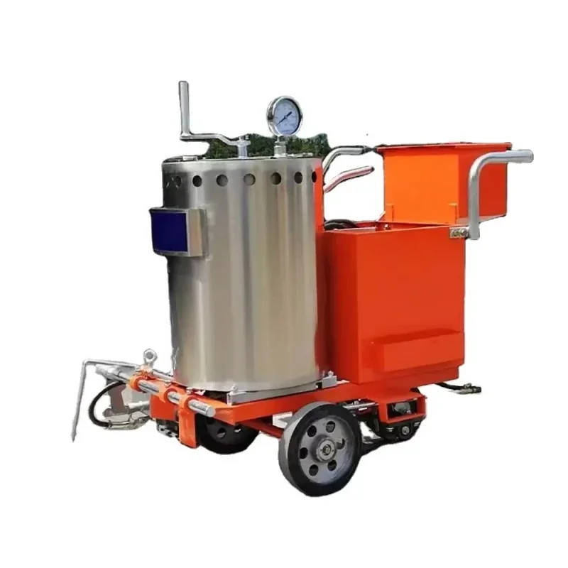 Manual Road Zebra Sidewalk Marking Machine with CE Road Marking Machine Sidewalk Marking Machine