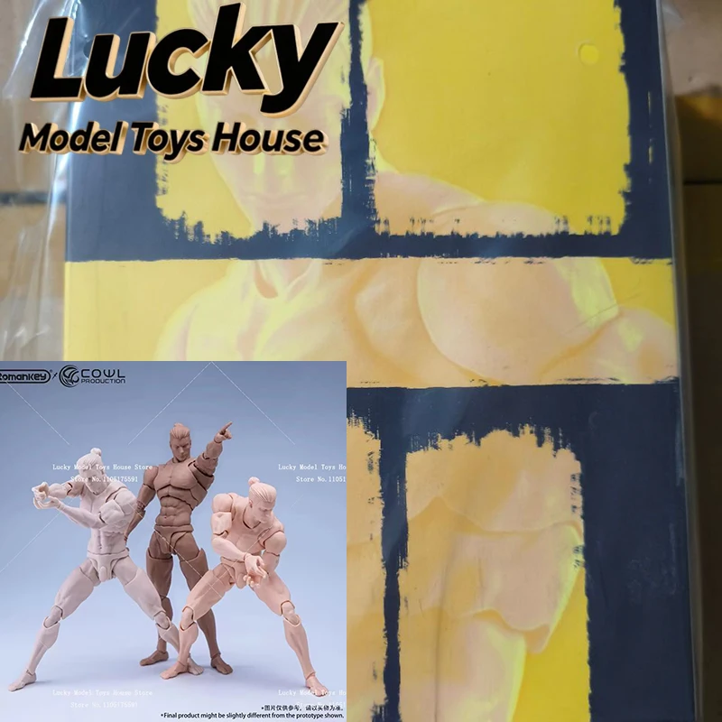 

1/12 супер гибкая совместная модель тела, игрушки для 6-дюймовой Romankey X COWL, неокрашенная, бледная, загар, черная кожа, коллекция фигурок