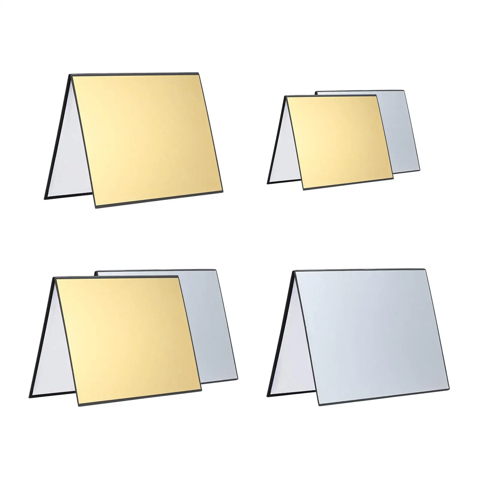 Light Reflector Photography Reflector Cardboard Multifunctional Portable Foldable Light Diffuser Board for Photo Photography
