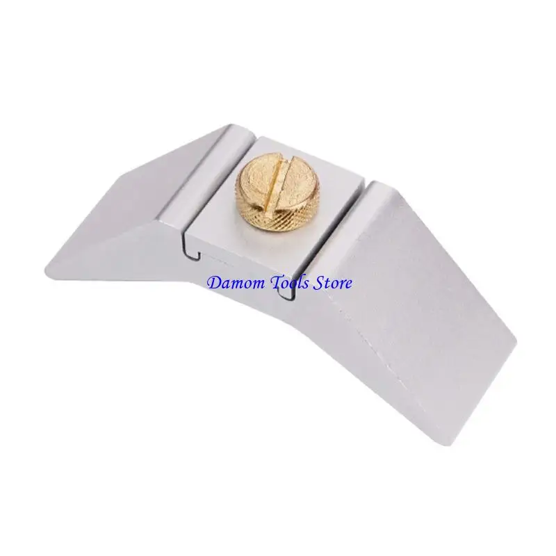 57BE Aluminum Alloy Sander Holder, Beveled Sanding Clamp For Firm Paper Attachment And Accurate Grinding