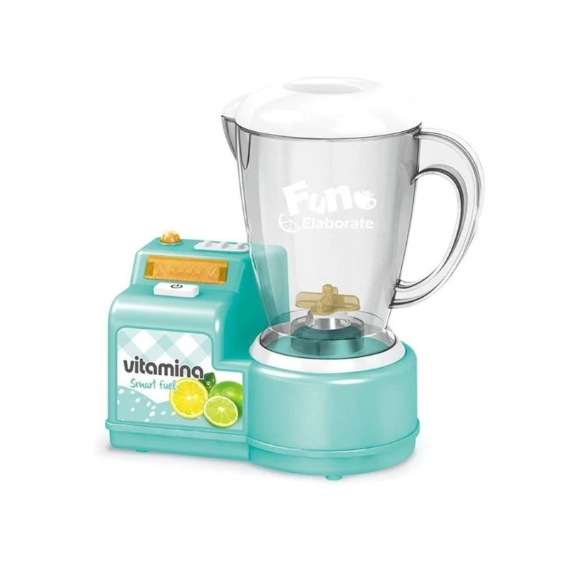 Crianças fingir playset liquidificador brinquedo aparelho cozinha conjunto ação-diversão para crianças idades 3 + luzes