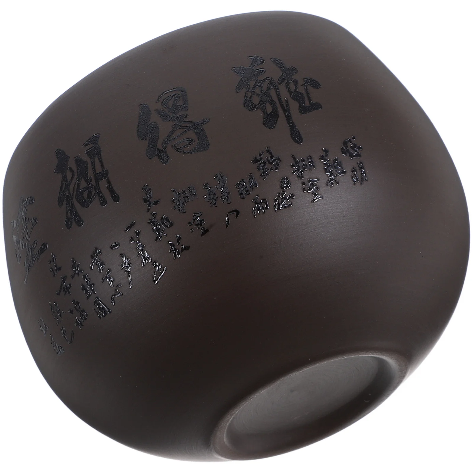 Taza de té de arcilla púrpura china, vajilla de cerámica de gran capacidad para ceremonia del té tradicional Gongfu, porcelana para beber en la oficina, Gongfu