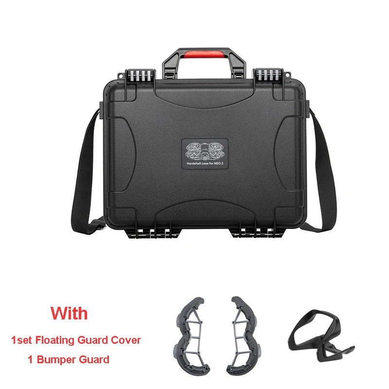 STARTRC Waterdichte Hard Case W Riem voor DJI NEO 2 Fly Meer Combo Drone Acccessoire Opbergdoos Voor DJI RC-N3/RC 2 Controller