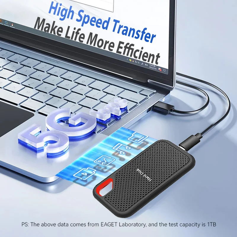 E61 SSD ฮาร์ดไดรฟ์ภายนอกแบบพกพา 2tb/1tb/500gb M.2 ดิสก์หน่วยความจํา USB3.1 สําหรับแท็บเล็ตพีซีโน้ตบุ๊คคอมพิวเตอร์เดสก์ท็อปโทรศัพท์