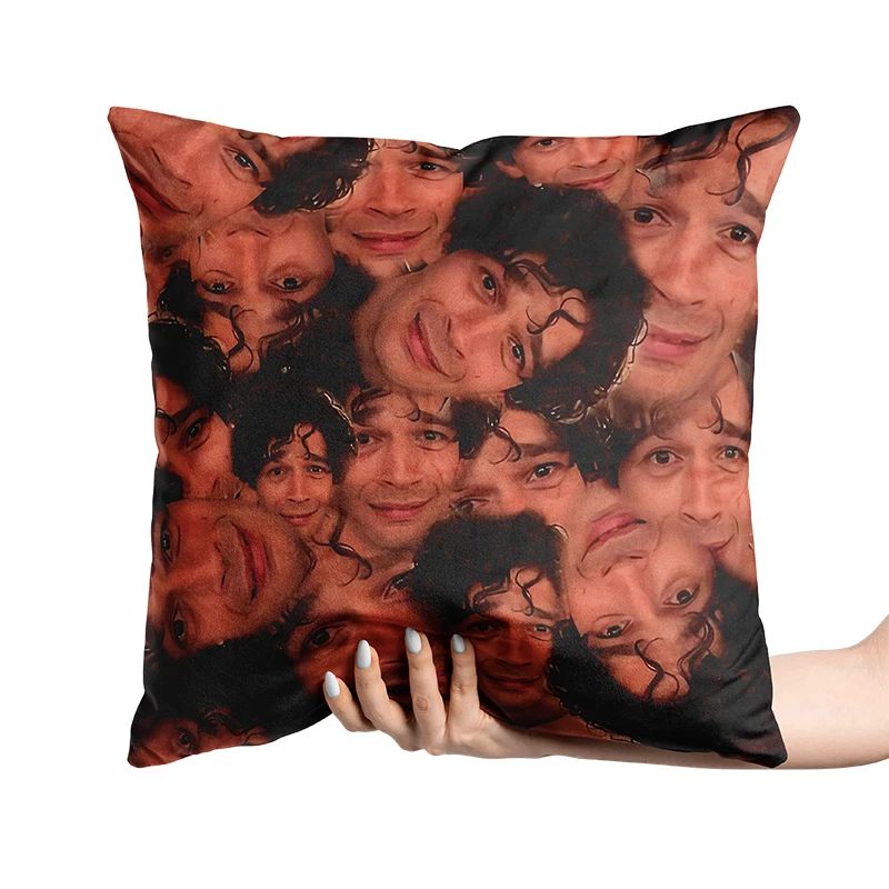 Aertemisi Matty Healy Square Throw Pillow Cushion Covers Cases Pillowcases for Sofa 45cm x 45cm