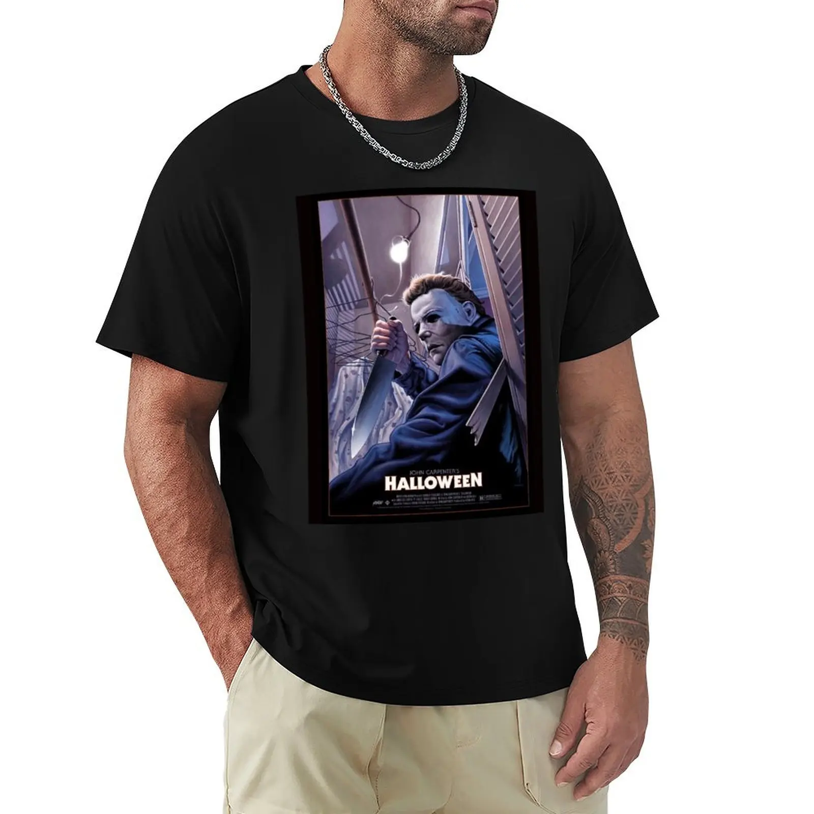 

Spooky poster T-Shirt luxury t-shirt custom t shirt designer shirts mens graphic t-shirts funny