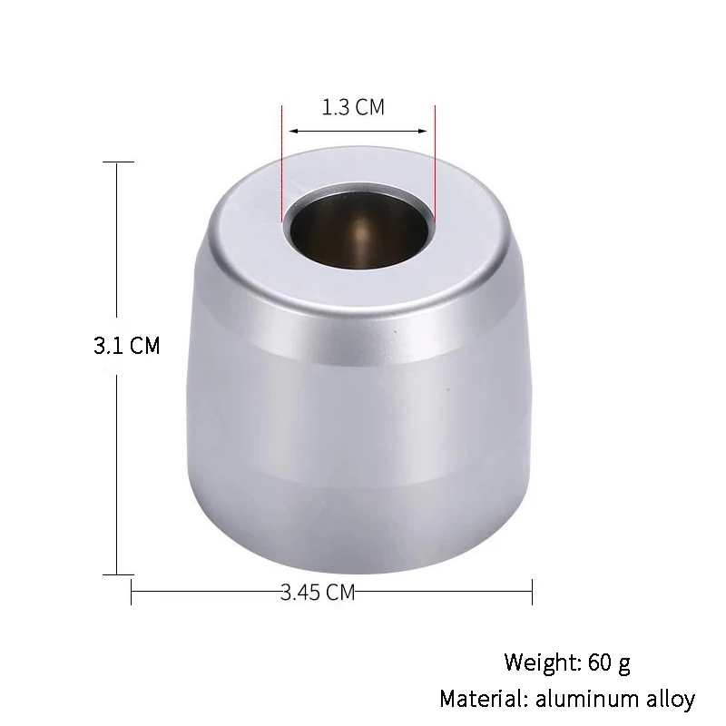 Safety Razor Base Double-sided Classic Razor Base Shaving Accessories Aluminum Alloy Razor Stand