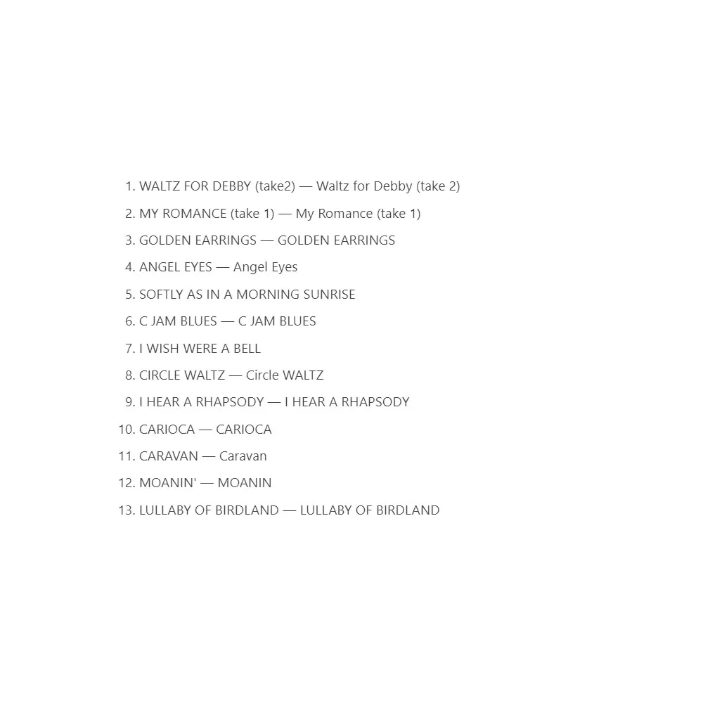 CD IL MIGLIORE DEL PIANO MAGAZZ Copertura in stile: copertura di stili di pianoforte jazz tradizionali come Bill Evans, Oscar Peterson, Bud Powell