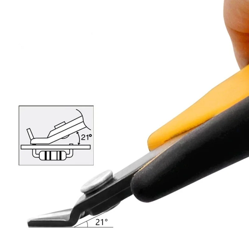 1 stks Elektronische Tang Side Knipt Diagonale Tang slijtvaste Elektricien Tang Duurzaam Handgereedschap Elektrische Kabel Snijders