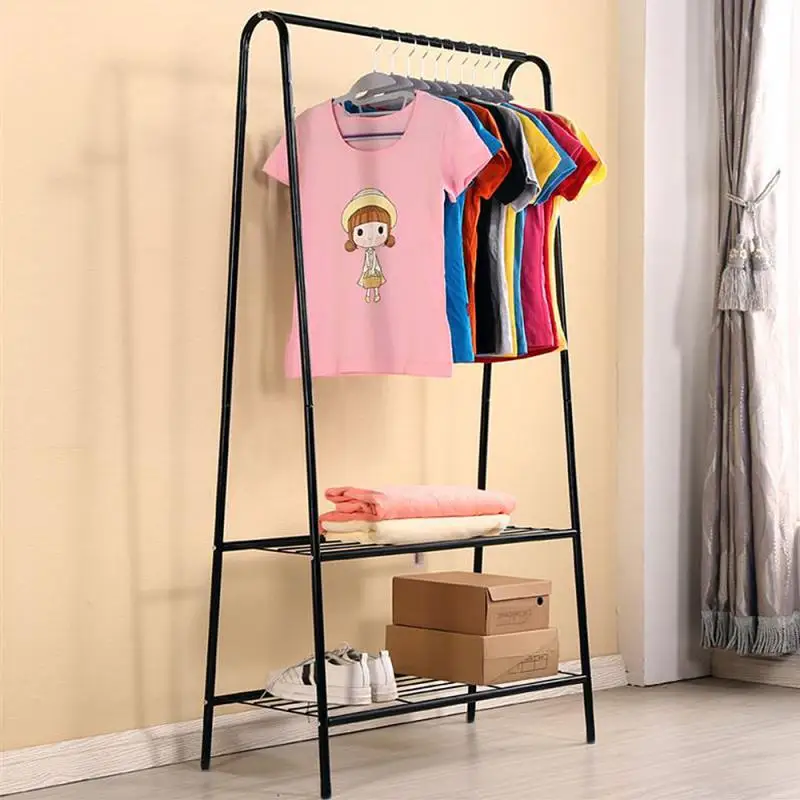 

Clothes Storage Organizer Standing Coat Rack Wall Bags Hangers Clothes for Bedroom Living Room Cabinets Racks Shelves Clothing