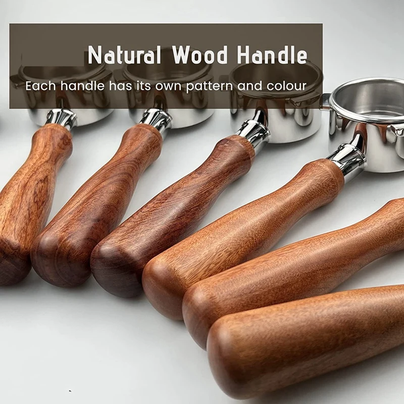 مقبض ماكينة القهوة 54 مللي متر Portafilter بدون قاع مع مصفاة عفريت 54 مللي متر لسلسلة Sage 8 870/875/878/880 حامل مرشح المريمية