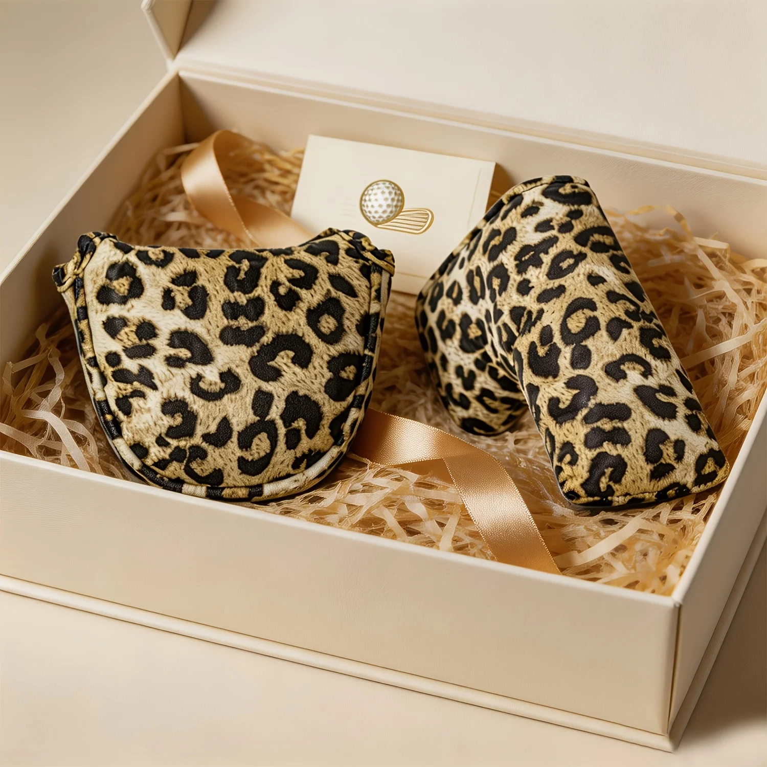 1pc Leopard Print Golf Putter  - Putter Mallet Blade ulasan dan harga