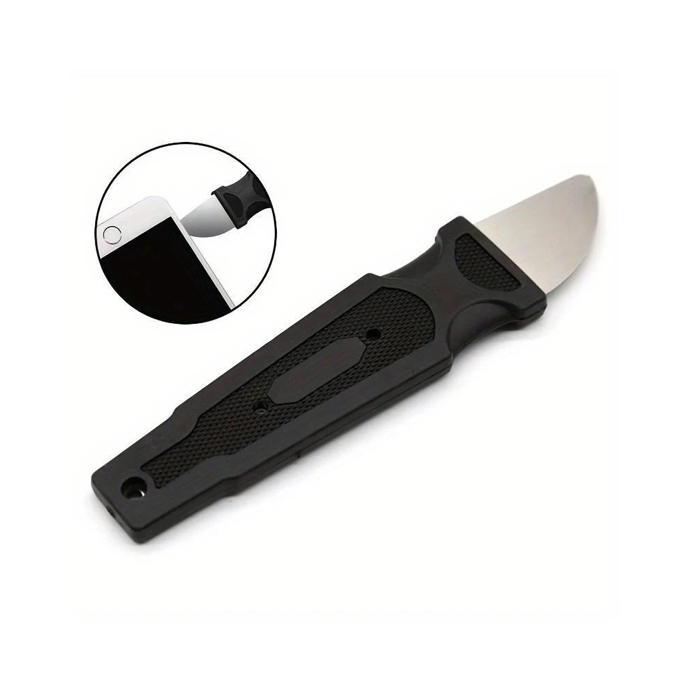 1Pc Stainless Steel Durable Ultra Thin Pry Bar Scraper Disassembly Tool for Mobile Phone Tablet Screen Battery Shell Repair