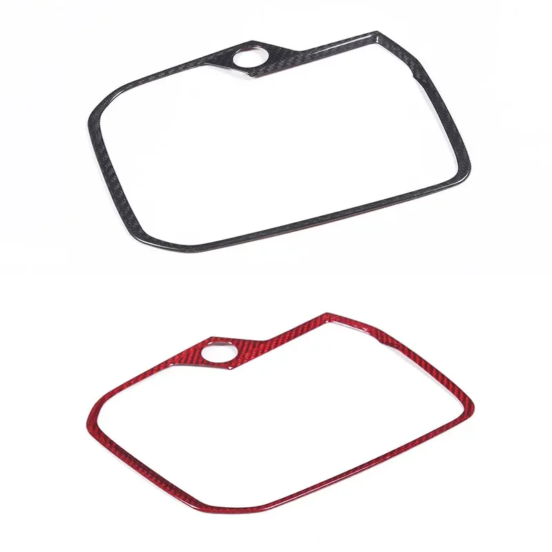 Real Carbon Fiber For BMW 1 2 3 4 8 Series F40 F44 G20 G22 G14 G15 G16 19-22 Car Gear Panel cover Trim sticker Auto Accessories