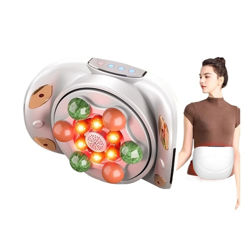 Abdominal rubbing instrument, abdominal hot compress massager, moxibustion, heating instrument