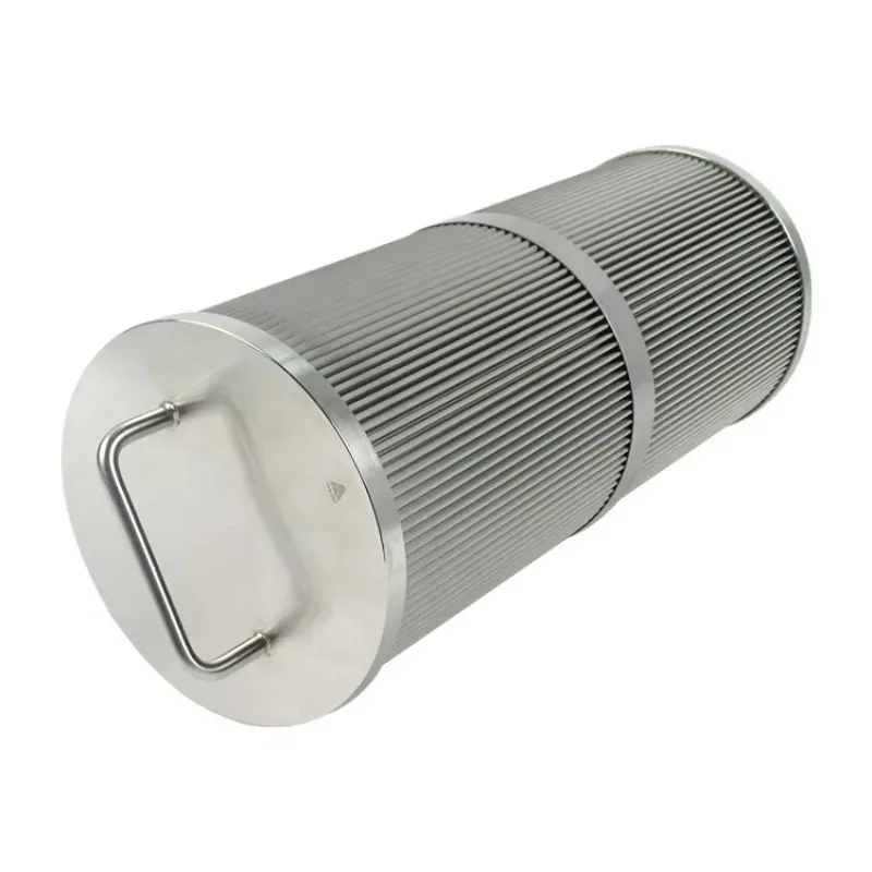 공장 맞춤형 스테인리스 스틸 주름형 메쉬 필터 카트리지 산업용 금속 메쉬 필터 130*162*440