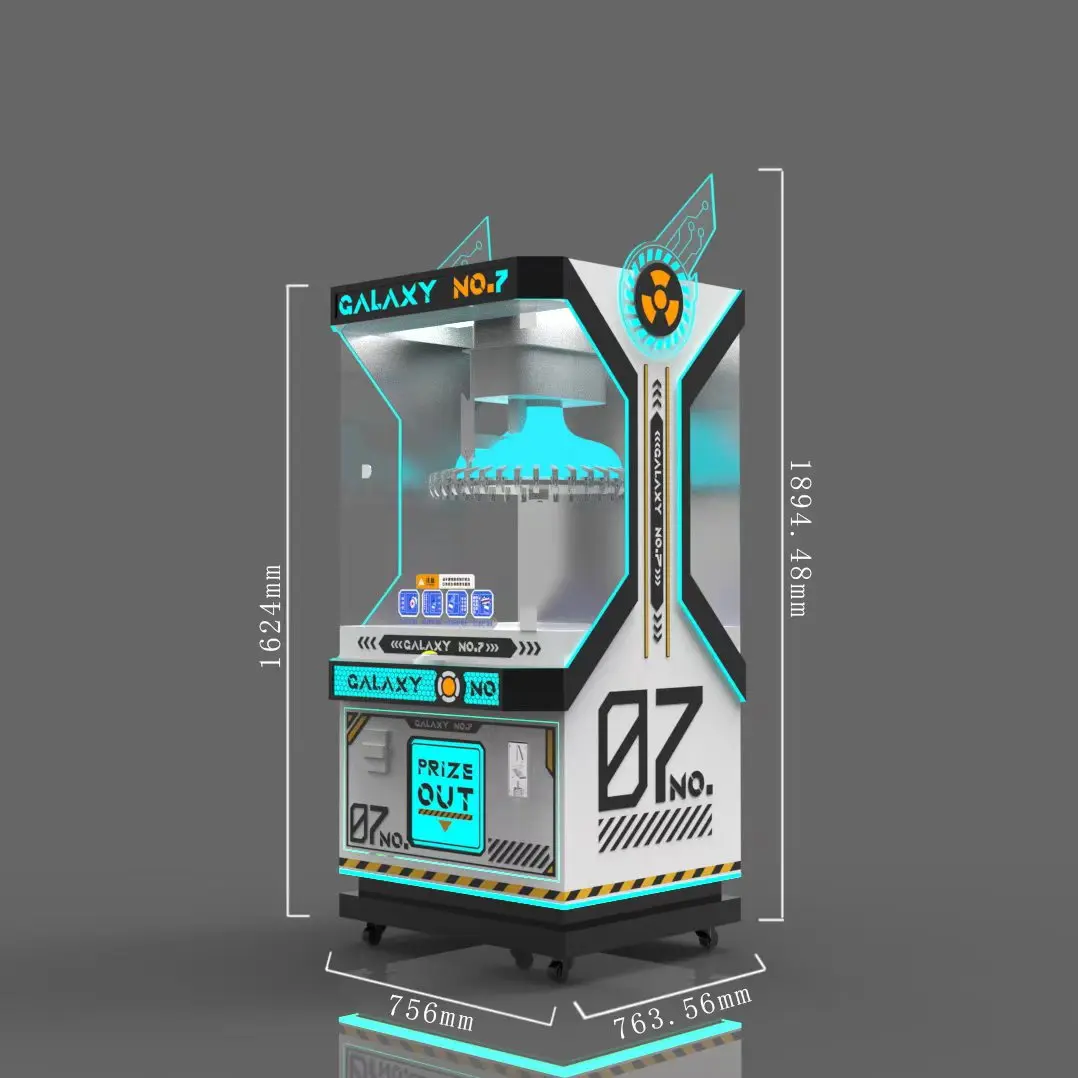 

Coin-Operated Prize& Gift Machine Toys Gift Clip Machine Arcade Amusement Game Machine Clip Claw Game for FEC