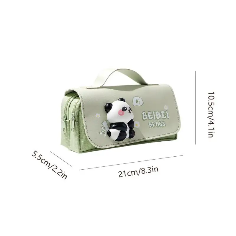 كابيبارا-حقيبة أقلام رصاص بسعة كبيرة للفتيات ، حقيبة ماركر ، حقيبة قلم ، حقيبة فيدجيت ، منظم ، صندوق أقلام رصاص جمالي