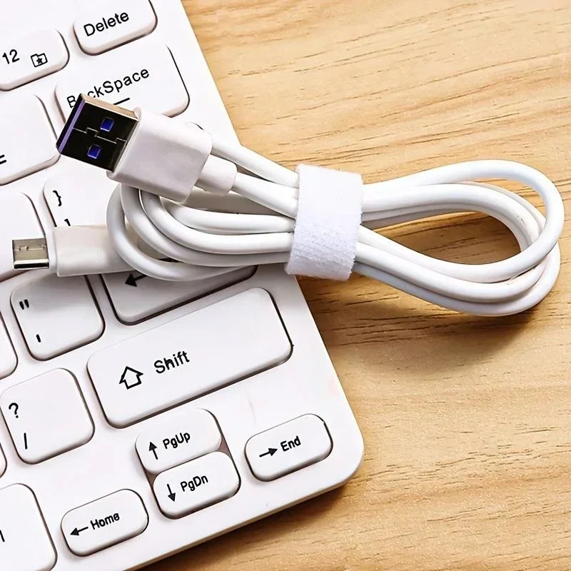 5m Cable Order Reusable Cable Organizer Desk Wire Winder Cable Tie Organizer Data Line Protection Storage Gadget