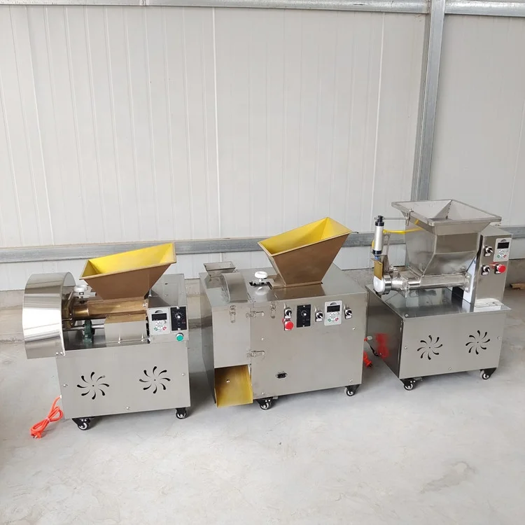 e Riempitrice per gnocchi Riempitrice per dividere la pasta Macchina per dividere la pasta Taglio quantitativo Macchina per pasta per gnocchi Mooncak