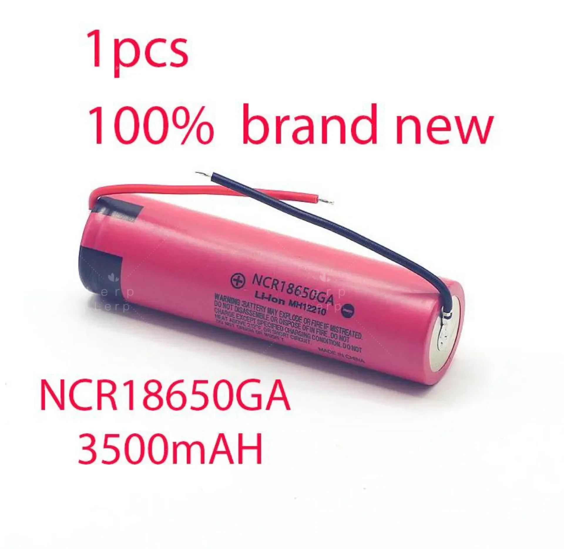 2024 nuevo 100% original NCR18650 GA 3500mAh 3,7 V 18650 batería de litio adecuada para linterna DIY, etc.