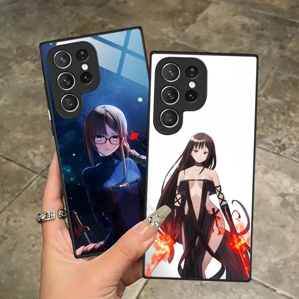 Чехол для телефона Assassin Akuta Hinako для Samsung Galaxy A56 55 54 53 52 51 36 35 34 23 16 15 5G, защитный стеклянный чехол
