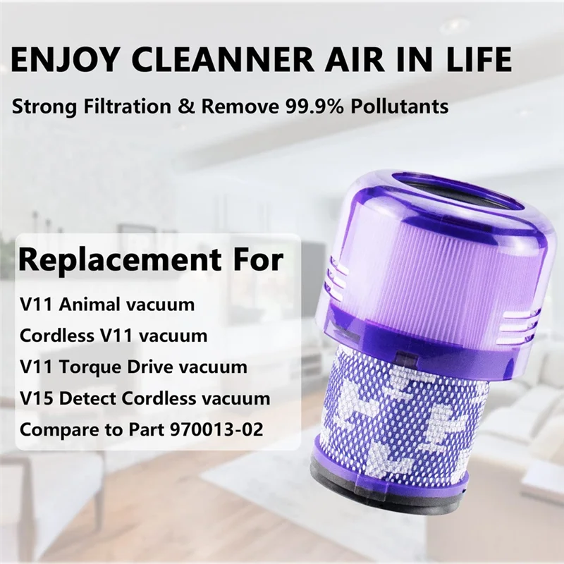 For Dyson V15 V11 SV14 Washable Filter Cordless Stick Vacuum Cleaner Spare Parts Hepa Filter Replacement Part A image 6
