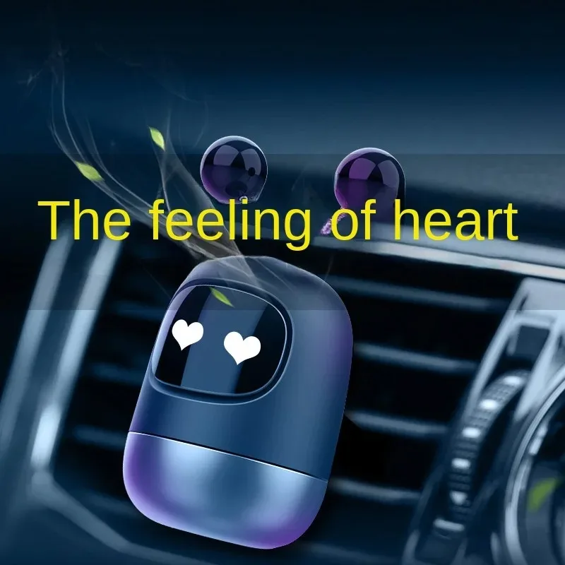 Car aromatherapy car air outlet perfume decoration solid perfume cream lasting fragrance robot odor removal