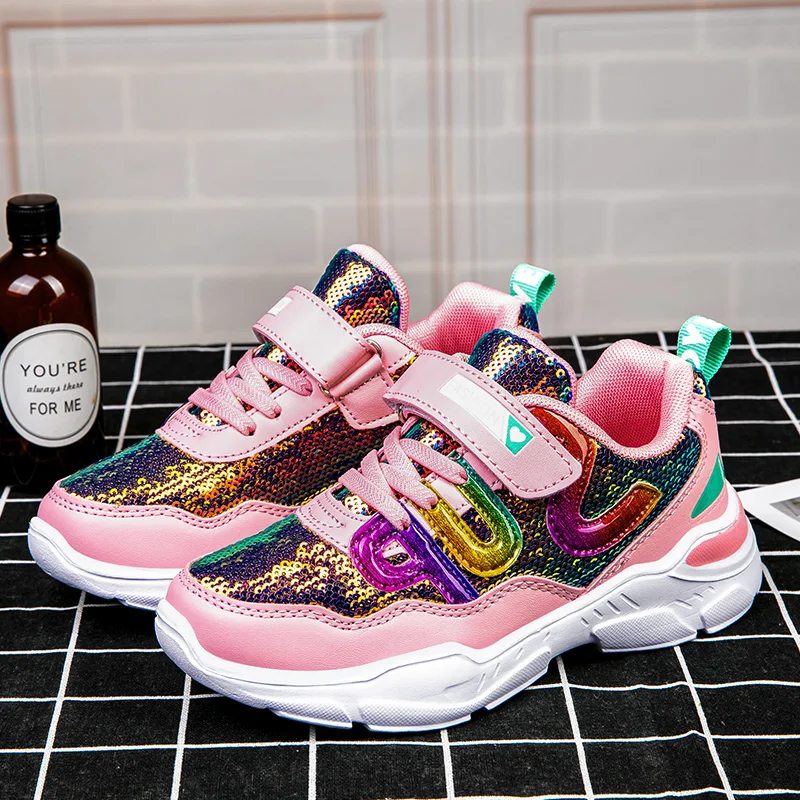 

Urltra-Light Childrens Sneakers Hot Selling Elastic Shock-absorbing Running Shoes Simple and Lightweight Versatile Casual Shoes
