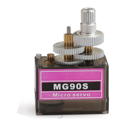 MG90D Digital Servo MG90S Analog Servo Metal Gear 90/180/270/360 Degree 2.2KG For RC Helicopter Aircraft Plane Boat Car