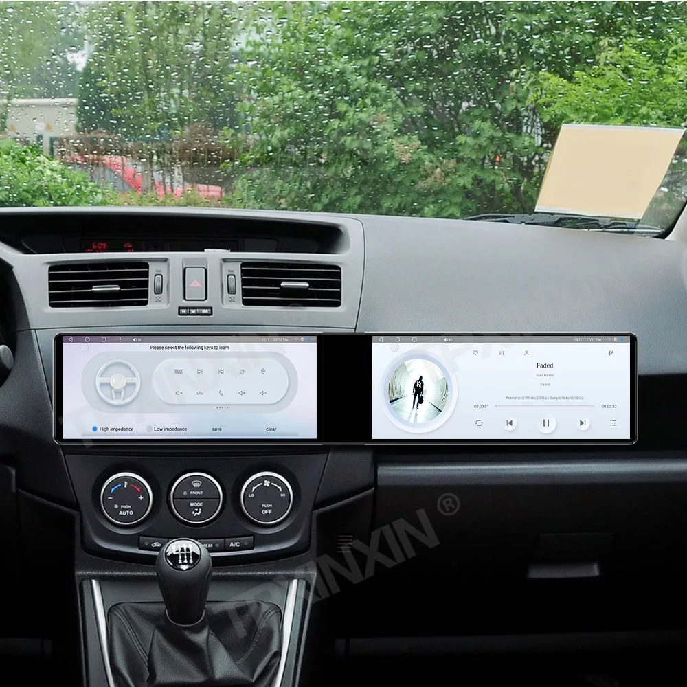 

Автомагнитола с Android Auto и CarPlay для Mazda 5 2011-2015, GPS-навигация, видеорегистратор, 24.6-дюймовый двойной экран, мультимедийный проигрыватель, головное устройство