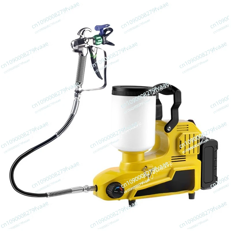 

Electric lithium battery high voltage airless sprayer spray gun paint paint latex paint sprayer is convenient for home use