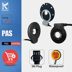 Electric Bicycle KT Pedal Assistant Sensor F8C FV12L F12L PAS Sensor SM/WP Plug Left Installation For Eike Conversion Kit