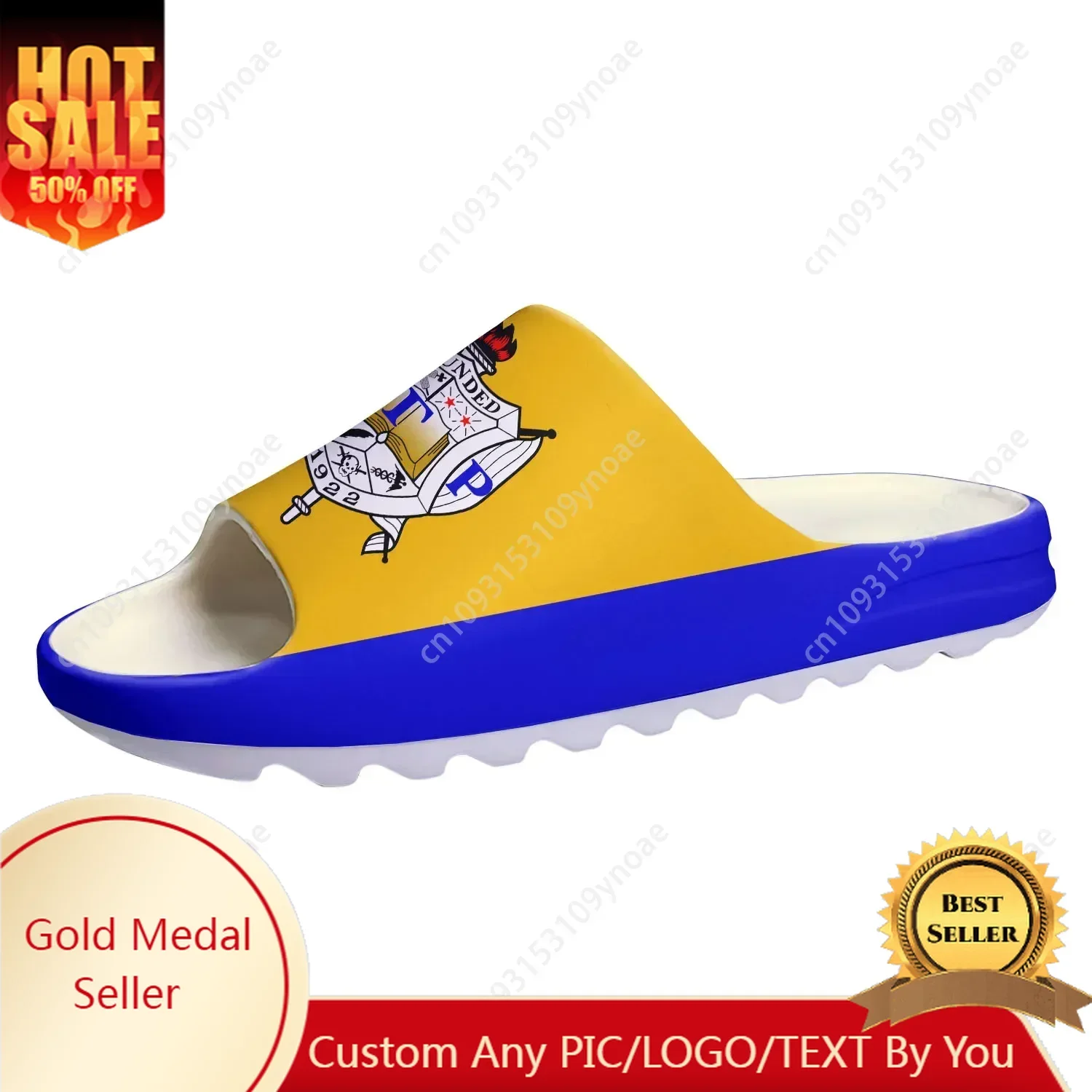 

Rho Sorority ΣΓP 1922 Soft Sole Sllipers Sigma Gamma Home Clogs Customized Step On Water Shoes Mens Womens Teenager Sandals