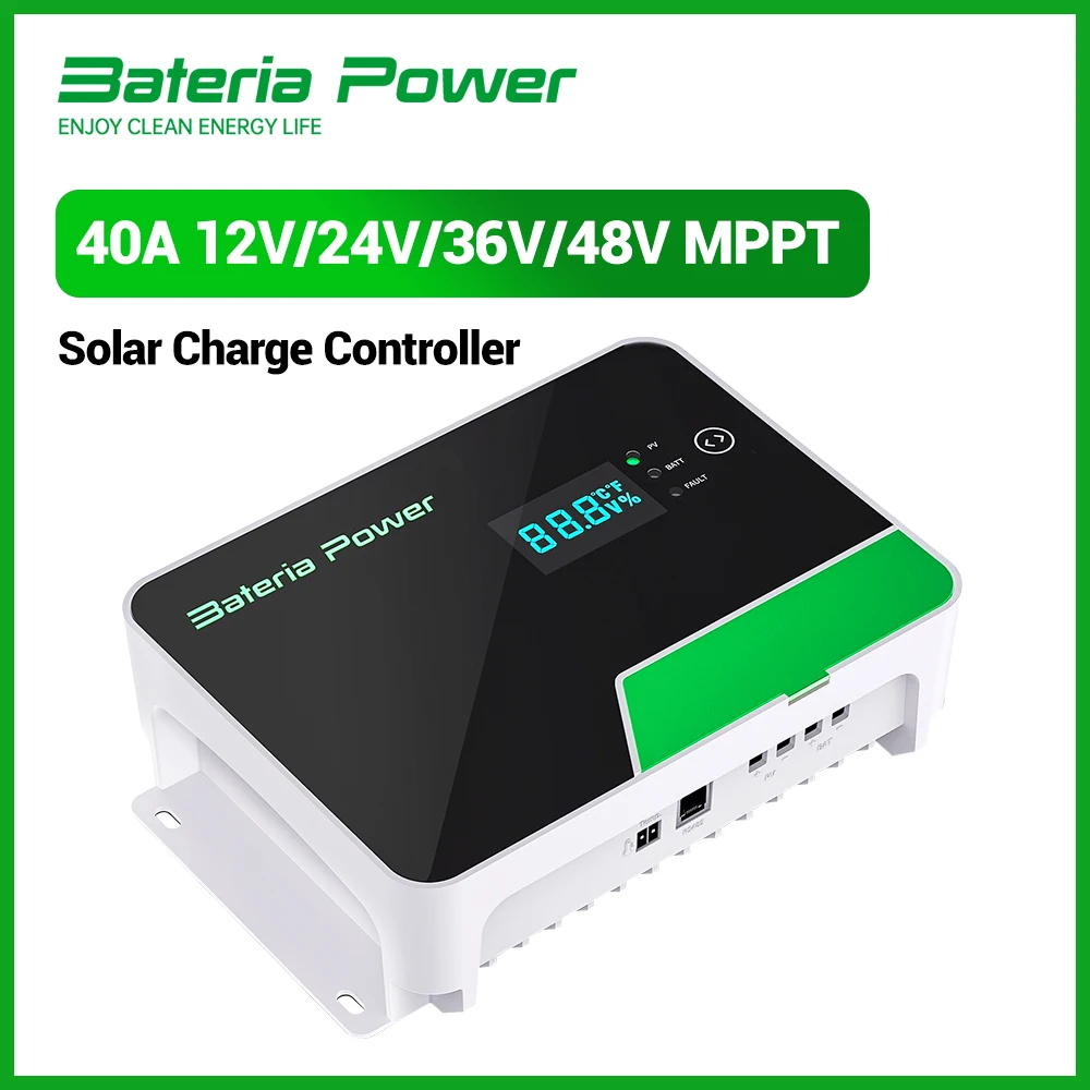 40A Mppt Solar Char…
