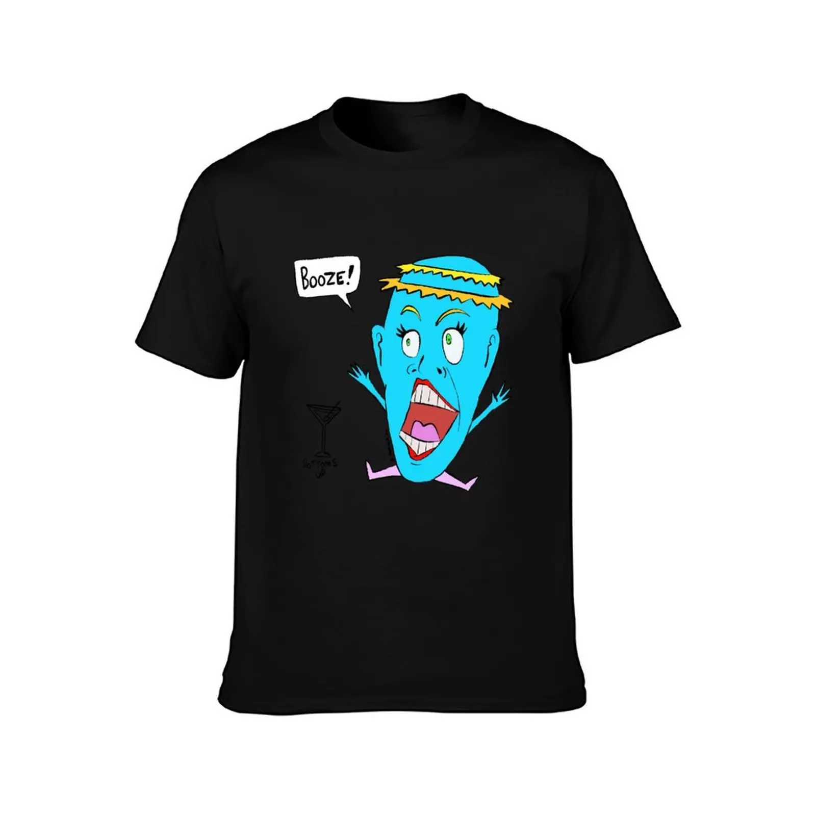 Booze! T-Shirt Simple Trendy Casual T-Shirt