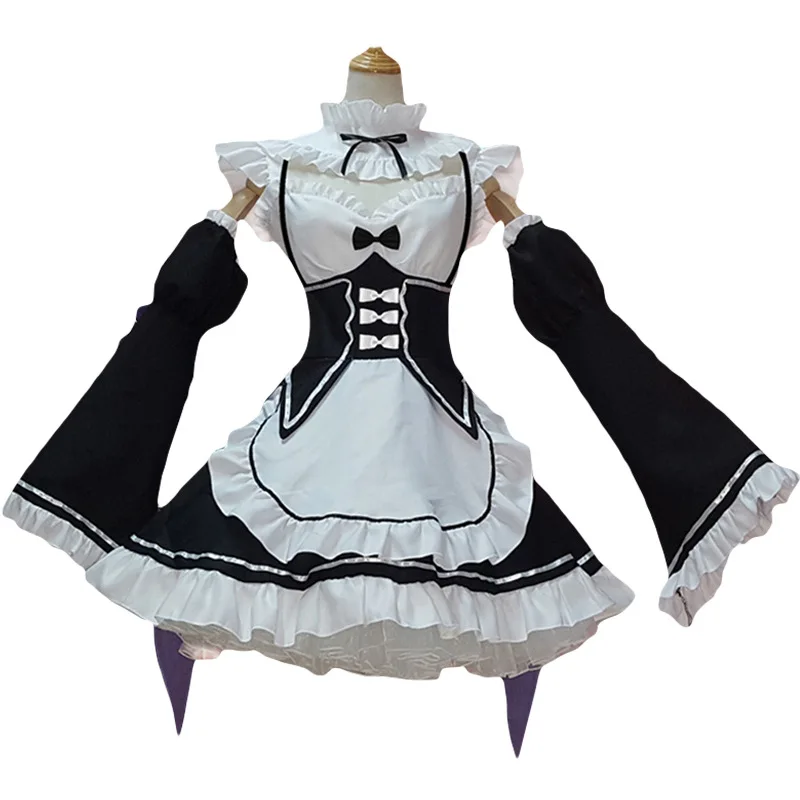 

zero Kara Hajimeru Isekai Seikatsu Halloween Costumes for Women Lolita Maid Cosplay Costumes Custom Made Party Game Set