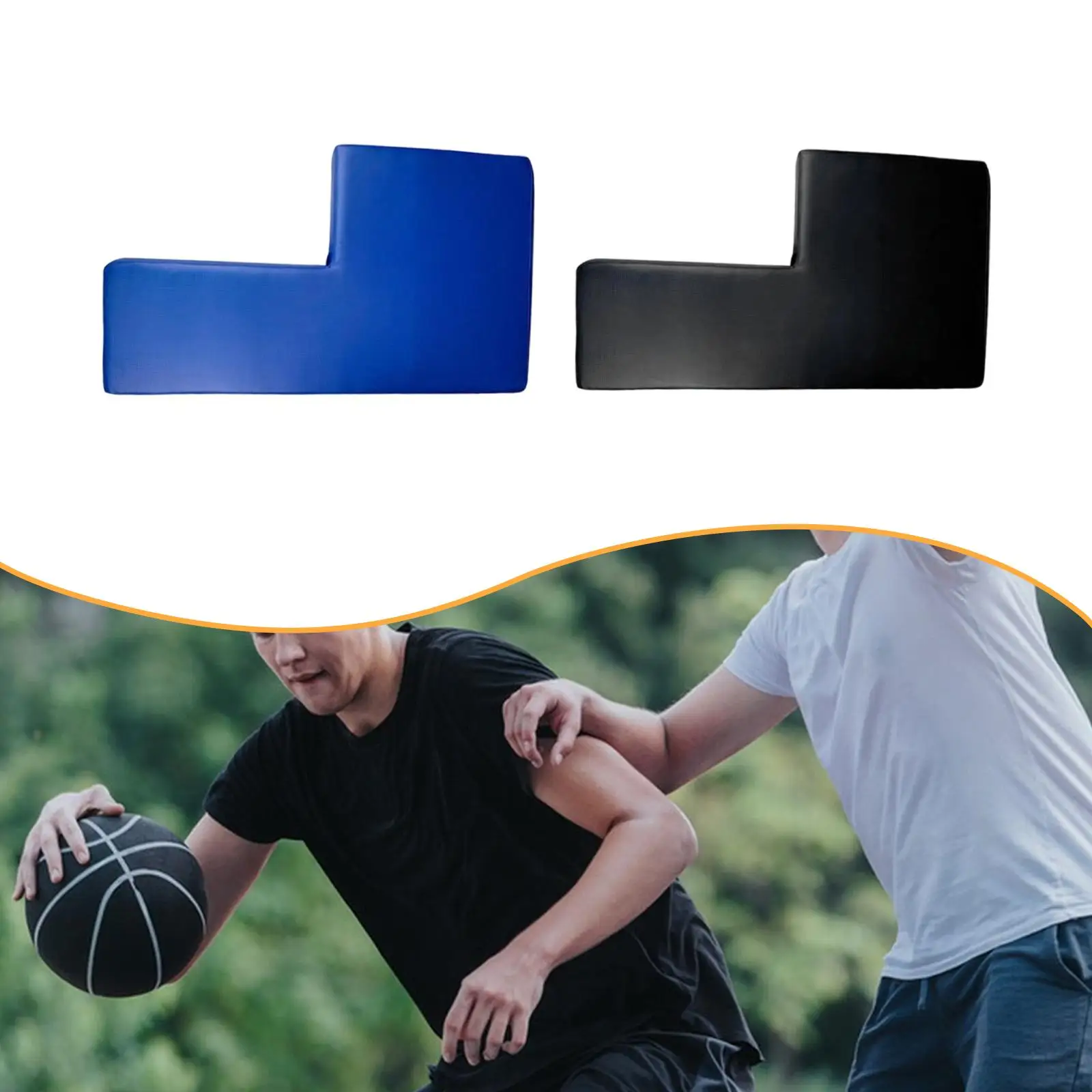 Basketball Blocking Pad Training Equipment Denser Shield Board for Accurate Defensive and Dribbling Control