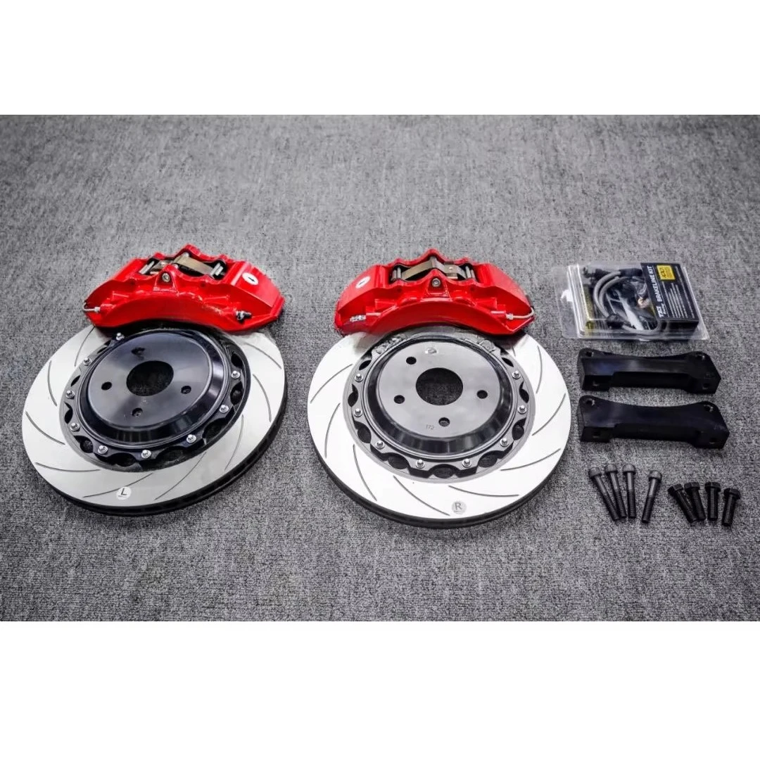 P40NS+ for Camry 4 Pot Split Caliper With 355x28 High Carbon Content Auto Brake System Material 6068-T6 Aluminum Alloy