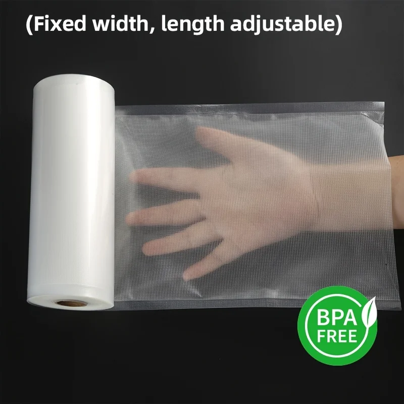 5er-Pack BPA-freie Vakuumierfolien: 3m lang, verschiedene Breiten für Lebensmittelaufbewahrung & Sous-Vide. Langlebiges, reißfestes Design für langanhaltende Haltbarkeit – Detail 2